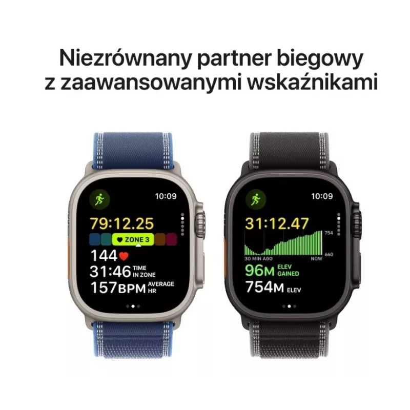 Smartwatch Apple Watch Ultra 3 GPS + Cellular 49mm puzdro z čierneho titánu