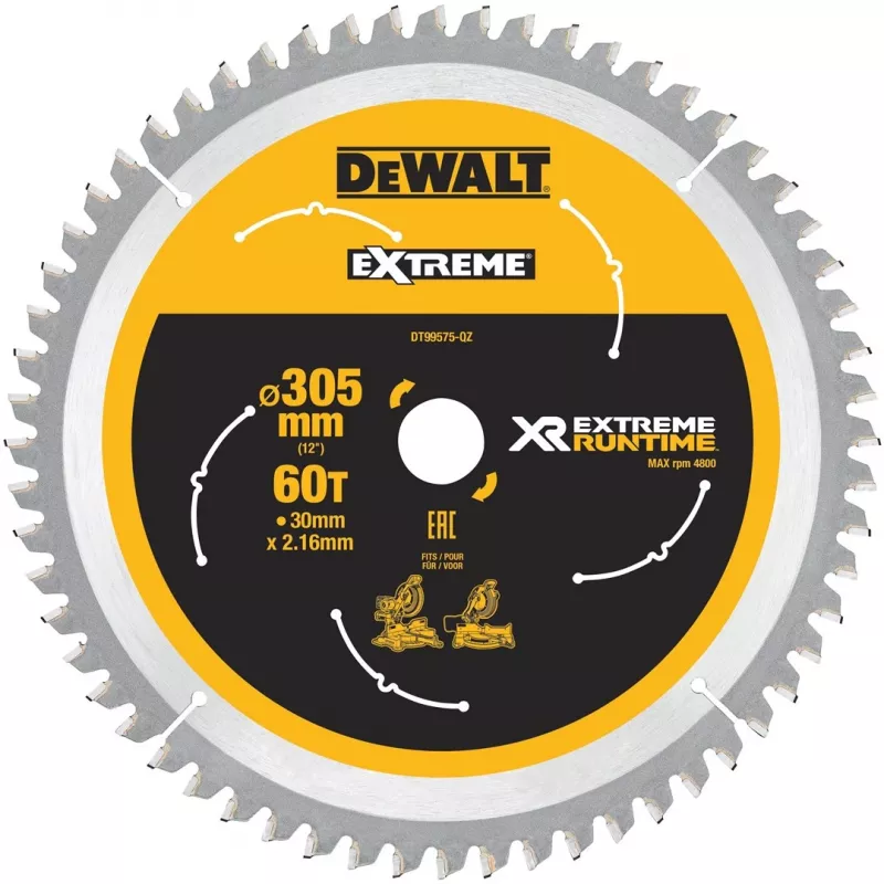 DeWALT DT99575-QZ kotúč píly 30,5 cm 1 ks