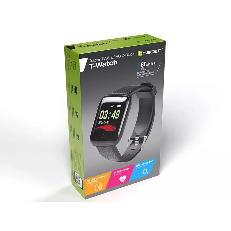 Tracer 47029 T-Watch TW6 ECHO X-čierna