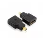 Techly IADAP-HDMI-MD káblový adaptér Micro HDMI D čierny
