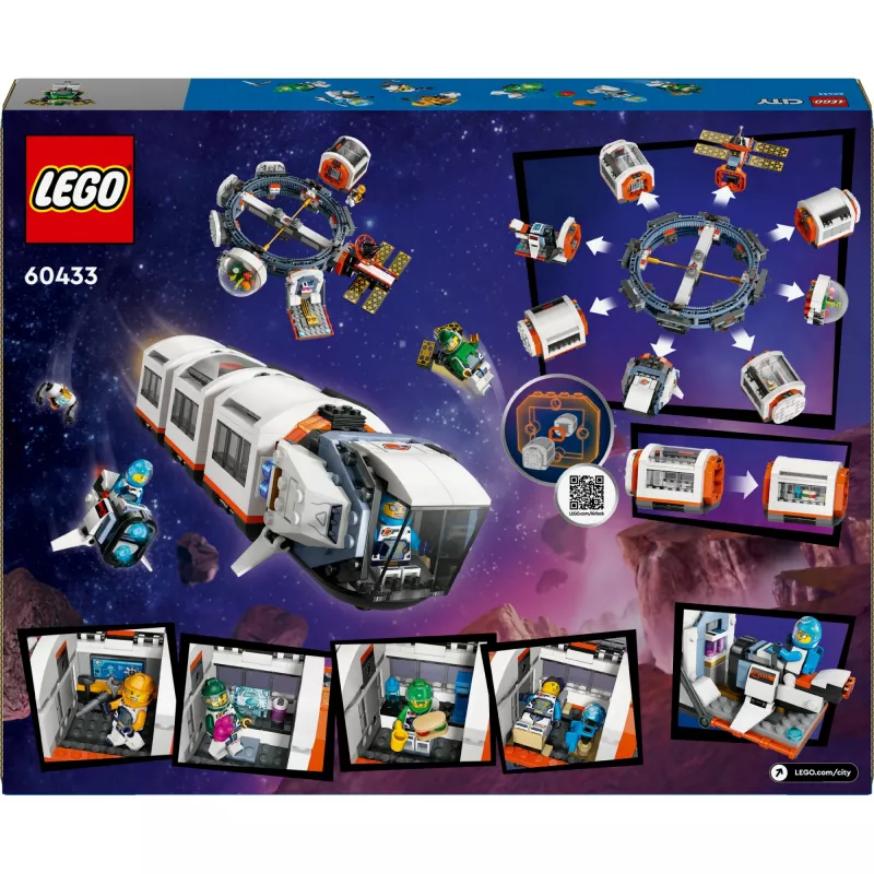 LEGO CITY 60433 MODULÁRNA VESMÍRNA STANICA