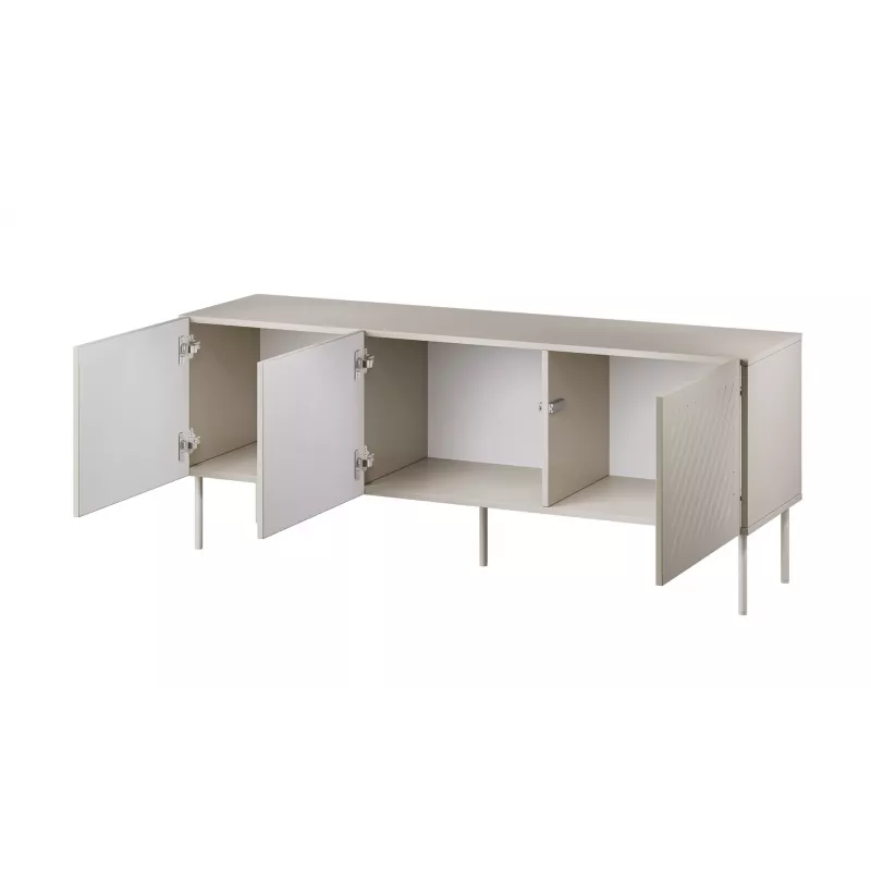 Cama RTV skriňa SIENA 150,5x40x60 kašmírová matná