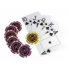 Extralink sada na poker Premium 300 žetónov 2 balíčky kariet a puzdro na kocky