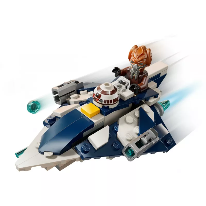 LEGO Microfighter Star Wars Plo Koonov Jedi Starfighter 75400 — 89 dielov, 1 minifigúrka, vek 6+