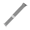 Mesh náramok FIXED pre Apple Watch 38/40/41 mm — FIXMEST-436-SL strieborný, milánska nerezová oceľ, nastaviteľný