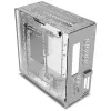 Singularity Computers Wraith PC skriňa ITX/DTX, Strieborná