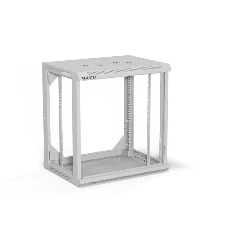 ALANTEC 19 12U 600x450 nástenný rozvádzač, sivý