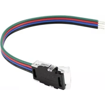 Napájací konektor LED pásu EUROLITE 50530070 4-pólový pre 10 mm pás