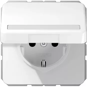 Zásuvka do steny JUNG CD 1520 BFNAKL WW Schuko typ F 16A 250V biela