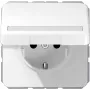 Zásuvka do steny JUNG CD 1520 BFNAKL WW Schuko Type F 16A 250V biela