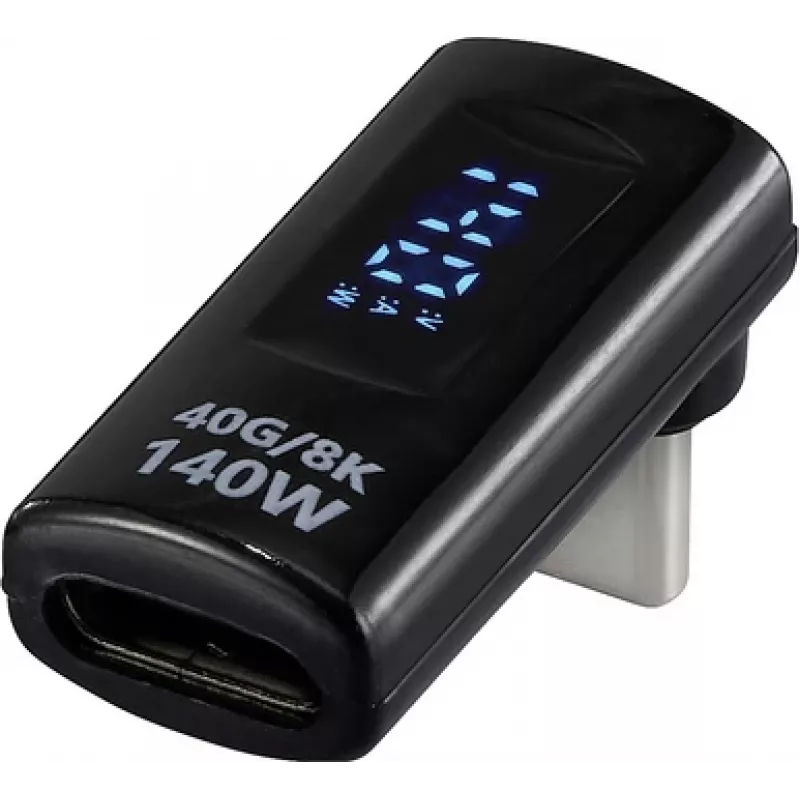 Renkforce USB-C adaptér [1x konektor samec - 1x konektor samica] USB4 L-typ konektor samec na konektor samica (RF-6826674)