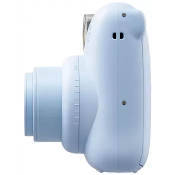Instantná kamera Fujifilm Instax Mini 12 modrá — výtlačky 86 x 54 mm, ohnisková vzdialenosť 60 mm, elektronická uzávierka