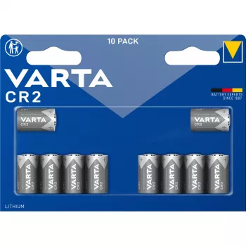 Varta CR 2 SP - lítiová batéria CR2 920 mAh balenie 10 ks - batéria - CR 2/CR 15270