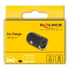 Auto nabíjačka DeLOCK 64278 univerzálna čierna rýchlonabíjanie 12-24V