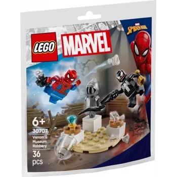 Stavebnica LEGO Venoms Museumsraub Polybag sada 30707 – Marvel Super Heroes, malá zberateľská stavebnica