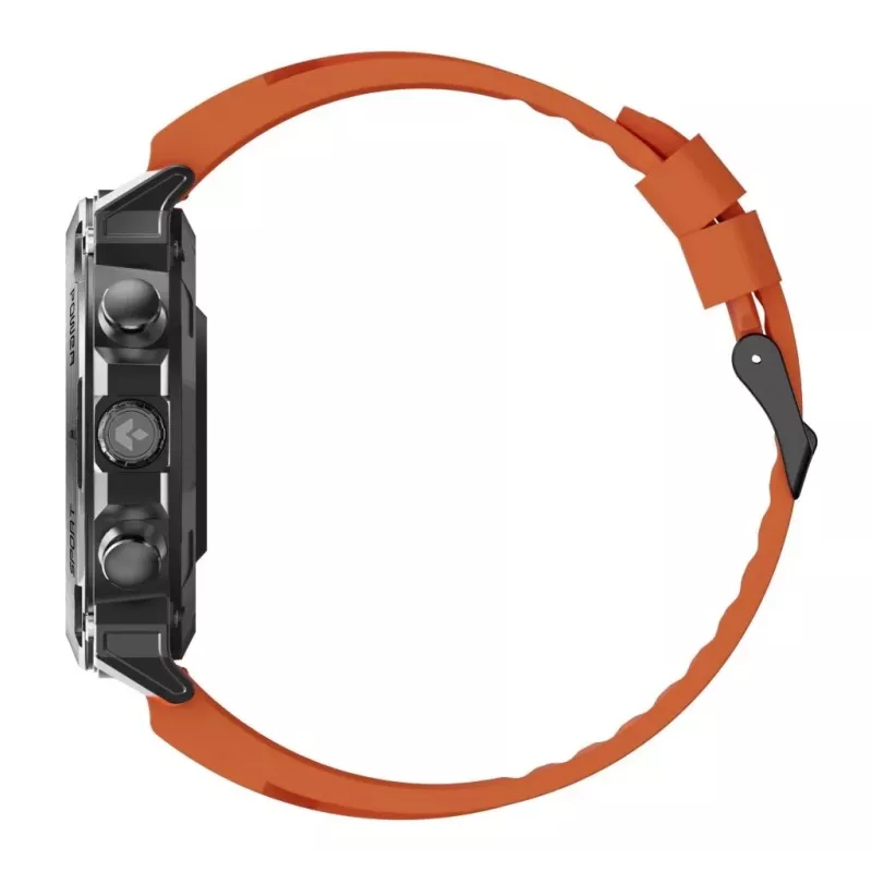 Smartwatch Garett Atom čierna Steel