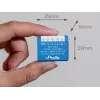 Shelly Qubino Wave 1 Mini LR smart spínač Z-Wave modrý