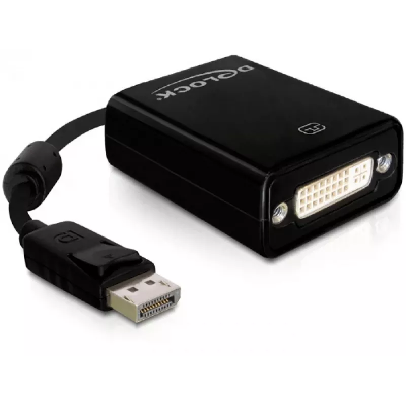 Delock adaptér Displayport samec > DVI 24+5 samica - DisplayPort adaptér - DisplayPort (M)