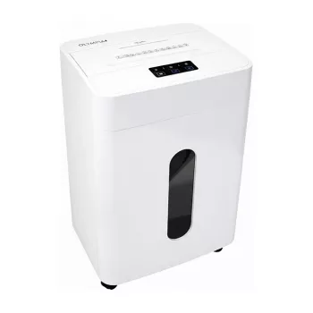 Skartovačka Olympia MC 2508 S — 8-listový časticový skartovač, biela