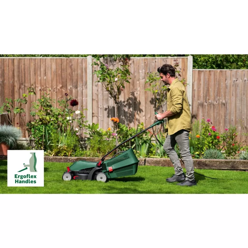 Elektrická kosačka Bosch UniversalRotak 37-570 1400 W, 37 cm šírka záberu