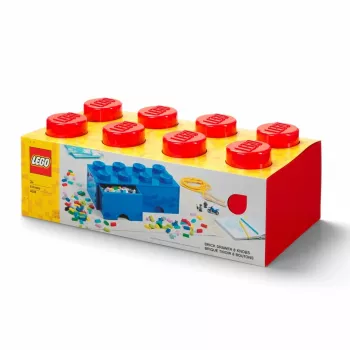 Room Copenhagen LEGO Brick Drawer 8 červená (40061730)