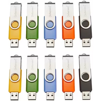 USB kľúč Intenso 4 GB USB Type-A 2.0 Swivel