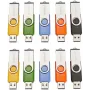 Intenso Basic Line USB kľúč 4 GB, USB Type-A 2.0, balenie 10 ks, viacfarebný