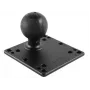 Platňa VESA RAM Mounts (120,7 x 120,7 mm) s guľou D (2,25 palca), rozteč otvorov 75x75 a 100x100 mm (RAM-D-246U)