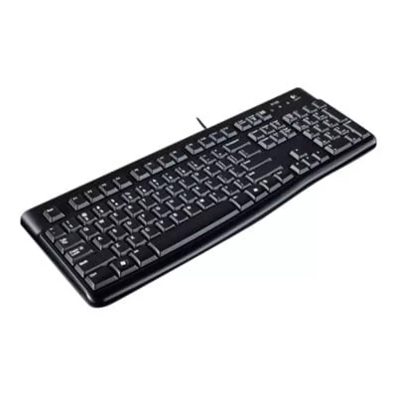 Desktop MK120, káblová, USB, QWERTZ, čierna, myš v balení