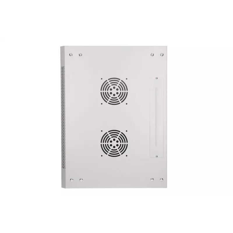 Extralink Rackmount skriňa 12U 600x450 ASP sivá nástenná, kovové dvere