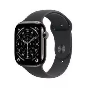 Smartwatch Apple Watch S11 Cell 46mm so športovým remienkom (čierna) — GPS, Cellular, 46mm puzdro