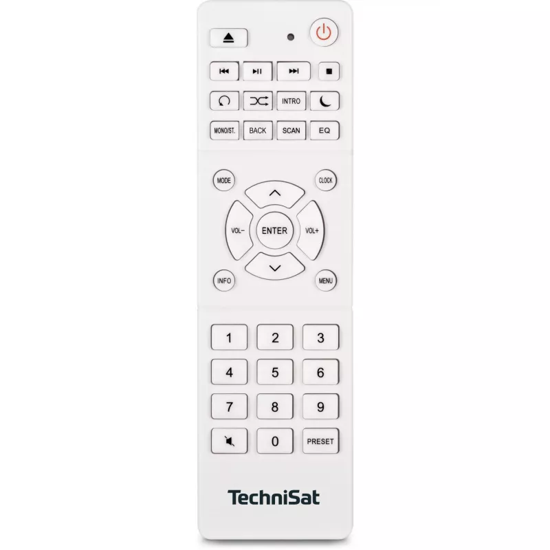 TechniSat DigitRadio 370 CD IR DAB rádio CD / MP3 prehrávač digitálny prehrávač internetové rádio Bluetooth audio prijímač 10 wattov