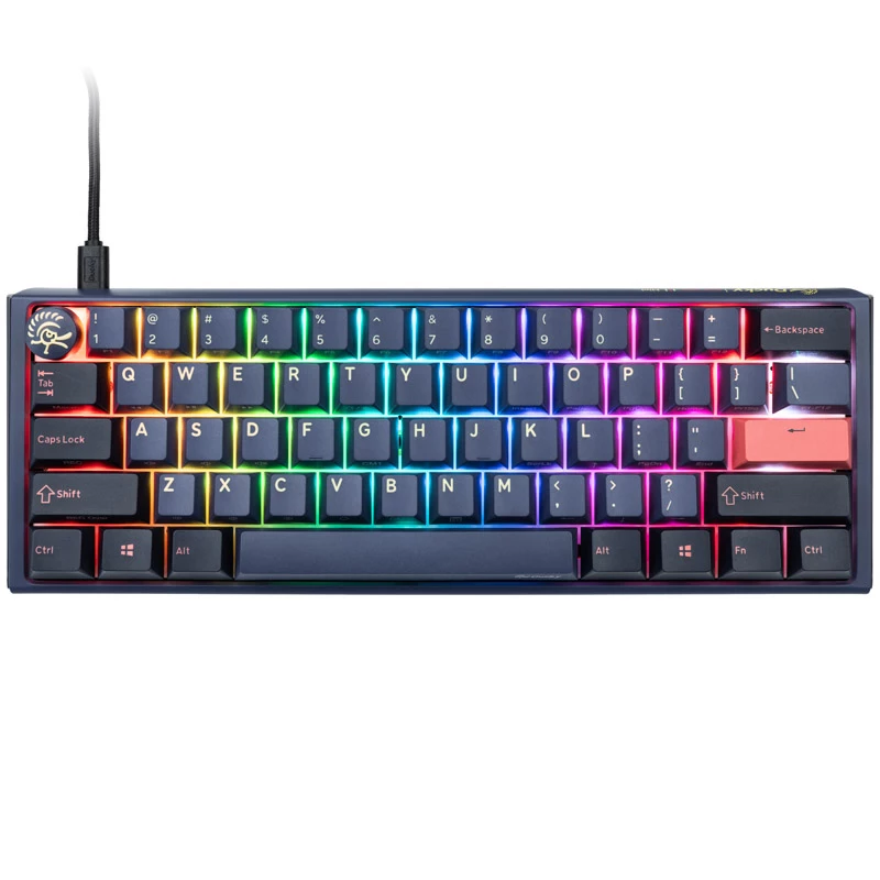 Ducky One 3 Cosmic modrá Mini herná klávesnica, RGB-LED - MX-modrá (US)