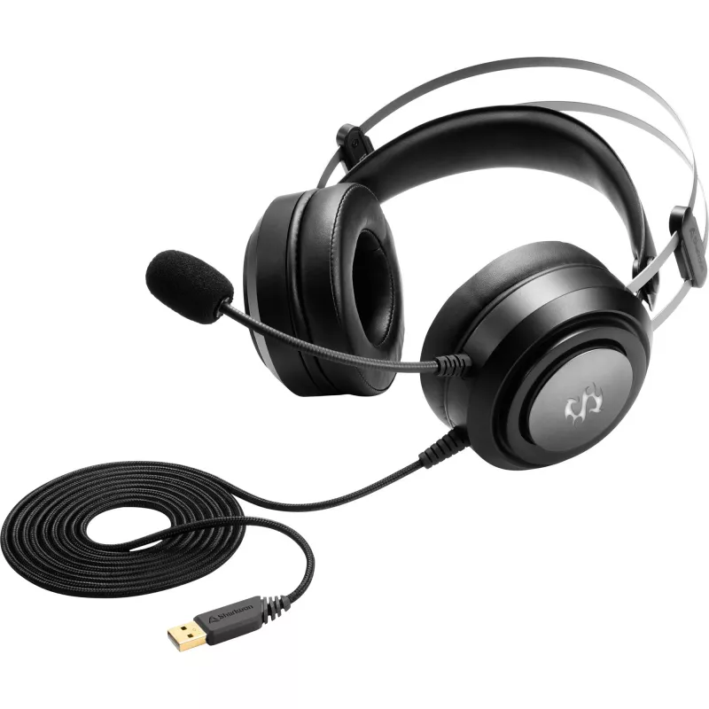 Sharkoon Skiller SGH30 headset káblový gaming headset s hlavovým mostom, čierny