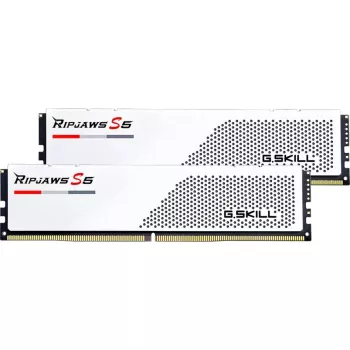 DIMM 32 GB DDR5-6000, pamäť biela, F5-6000J2836G16GX2-RS5W, Ripjaws S5, INTEL XMP