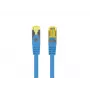 Patch kábel Fluke PCF6A-10CU-0025-B RJ45 Cat.6a 0,25 m modrý