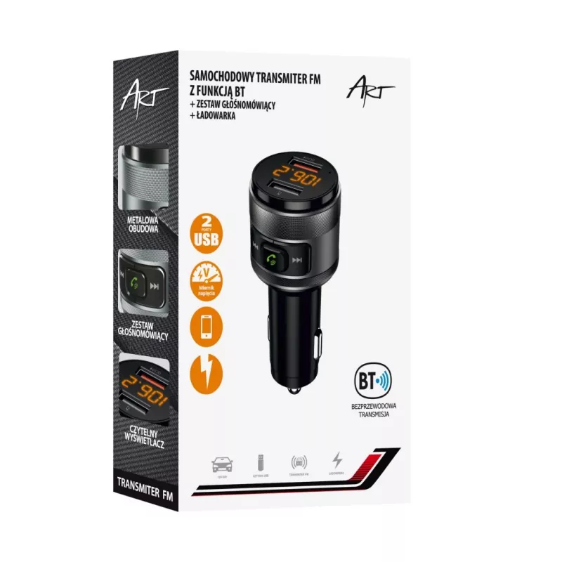 Art MP3TR FM-57 čierny