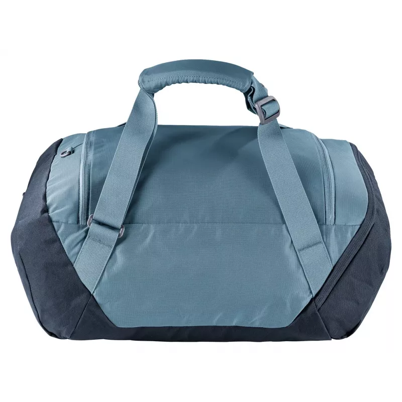 Cestovná taška DEUTER Duffel 35 atlantic-ink — objem 35 L, vodoodolná podlaha, držadlá