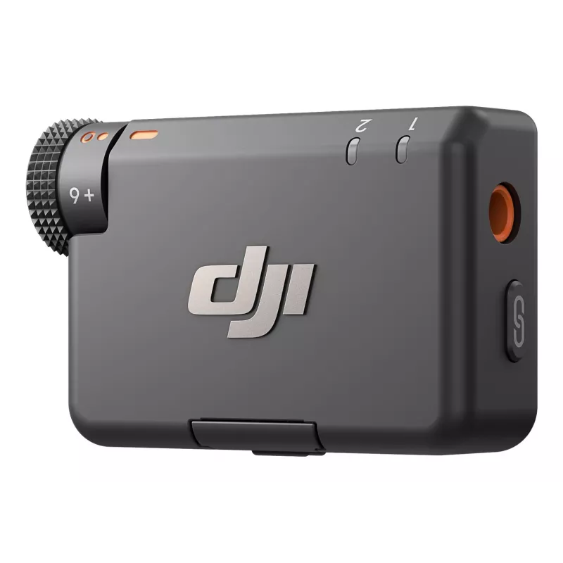 DJI Mic Mini (2 TX + 1 RX + nabíjacie puzdro) bezdrôtová mikrofónová sada - tmavosivá