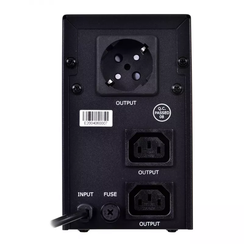 UPS ENERGENIE EG-UPS-031 Line-Interactive 0,65 kVA 390 W 2x C13 výstupy, 7 Ah VRLA