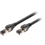 Digitus DK-1843-005 CAT 8.1 S/FTP prepojovací kábel 0,5 m, čierny