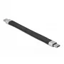 USB 2.0 FPC plochý kábel DeLOCK 86940 USB Type-C na USB Type-C 13 cm