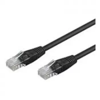 Sieťový kábel Goobay CAT 6-1500 UTP čierna 15 m