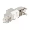 Káblový adaptér DeLOCK 90683 RJ45 LSA strieborný