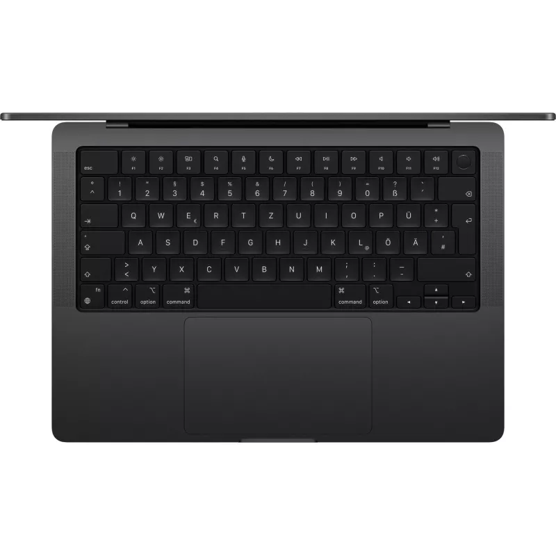MacBook Pro 14 M4 Max, Space Black, M4 Max (14-CPU/32-GPU), 36 GB, 1 TB, nemčina, 96W USB-C napájací zdroj, MX2K3D/A