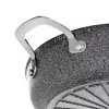 Indukčná panvica na pečenie s 2 rukoväťami BALLARINI Salina Granitium 24 cm 75002-811-0