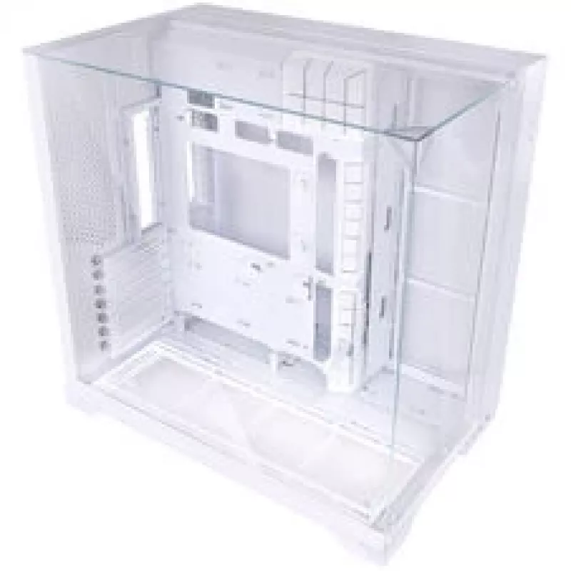 Lian Li O11 Vision Compact - biela + 3x UNI FAN SL-INF 120 ARGB Reverse Blade PWM ventilátor - 120 mm (vrátane ovládača)