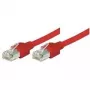 Tecline 71900R Ethernet patch kábel červený