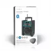 Rádio Nedis RDDB3100GN 15W Bluetooth IP65 čierna/zelená