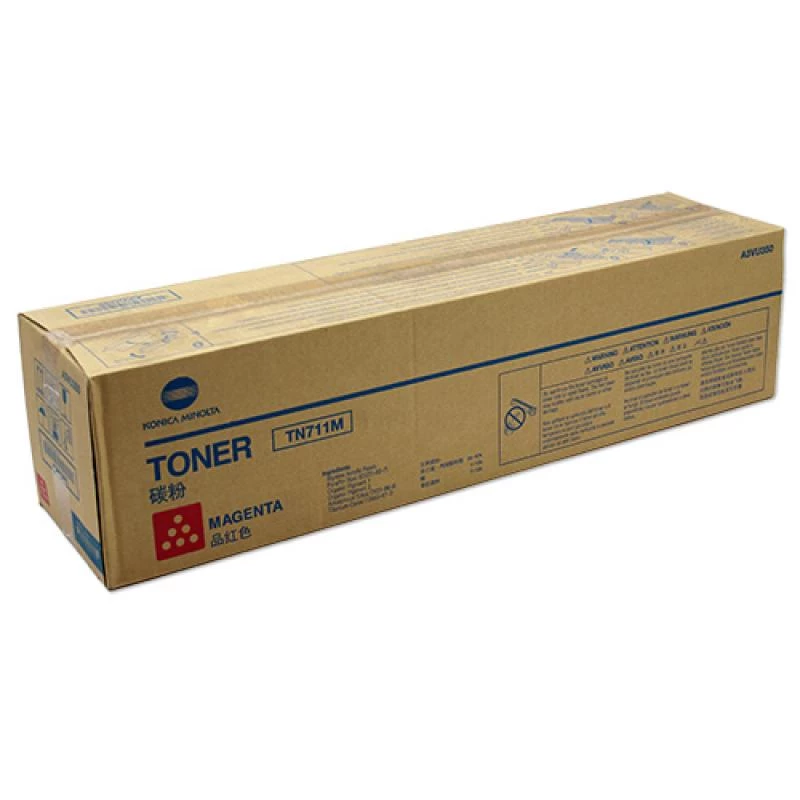 Konica Minolta TN-711M purpurová originál tonerová kazeta (A3VU350)